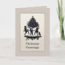 Search for vintage silhouette christmas cards Retro