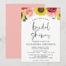 Search for pink sunflower invitations Botanical