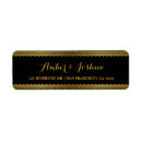 Search for gatsby return address labels Vintage