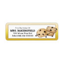 Search for chocolate chip cookie return address labels Baking