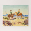 Search for cowboy and horse puzzles Horses