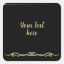 Search for flourish stickers Black
