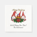 Search for christmas gnomes napkins Scandinavian