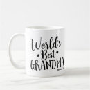 Search for worlds best grandma mugs Modern