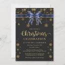 Search for blue christmas invitations Classic