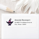 Search for witch cat return address labels Spooky