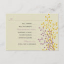 Search for flora rsvp cards Mauve