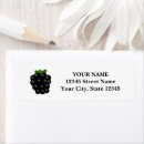 Search for blackberry return address labels Fruit