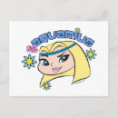 Search for aquarius horizontal postcards Astronomy