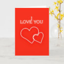 Search for romantic designs cards I love you