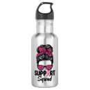 Search for breast cancer water bottles Awareness