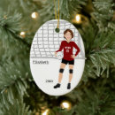 Search for girl volleyball christmas tree decorations Women