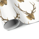 Search for deer head wrapping paper Stag