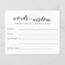 Search for black and white advice cards Baby shower