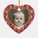 Search for sentimental christmas tree decorations Heart