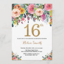 Search for blush sweet 16 invitations Gold glitter