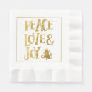 Search for christmas joy napkins Gold