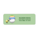Search for easter egg return address labels Chick