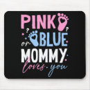 Search for gender reveal mouse mats Loves you