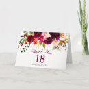 Search for 18th thank you cards Floral