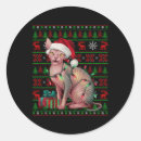 Search for santa cat stickers Dabbing santa claus