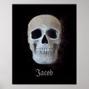 Search for black and white skull posters Gothic