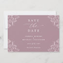 Search for mauve save the dates Elegant