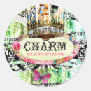 Search for black chandelier stickers Vintage