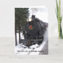 Search for locomotive christmas cards Snow
