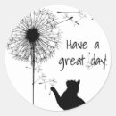 Search for black humor stickers Cat