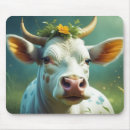 Search for cute cows mouse mats Flowers