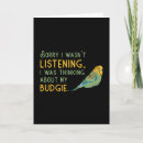 Search for budgie parakeet postcards Funny