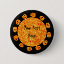 Search for flaming skull badges Halloween