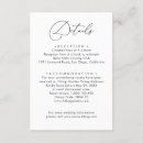 Search for accommodation enclosure cards Black and white