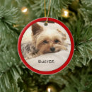 Search for yorkshire christmas tree decorations Dog