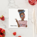 Search for 4th of july napkins Black