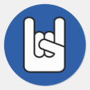 Search for rock hand stickers Metal
