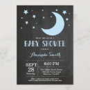 Search for moon baby boy shower invitations Over the moon