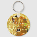 Search for embraces key rings Gustav klimt