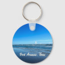 Search for ocean waves key rings Blue sky