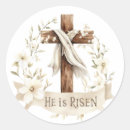 Search for he is risen stickers Cross