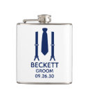 Search for groom flasks Monogrammed
