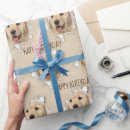 Search for dog face wrapping paper Birthday