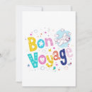 Search for bon voyage invitations Moving