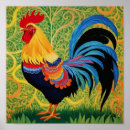 Search for cute rooster posters Rustic