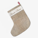 Search for burlap christmas stockings Jute