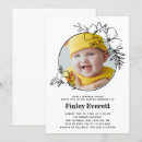 Search for baby naming ceremony invitations Floral