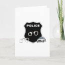 Search for badges cards Police officer