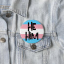 Search for he him pronoun badges Lgbtq