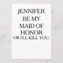 Search for be my matron of honor Funny